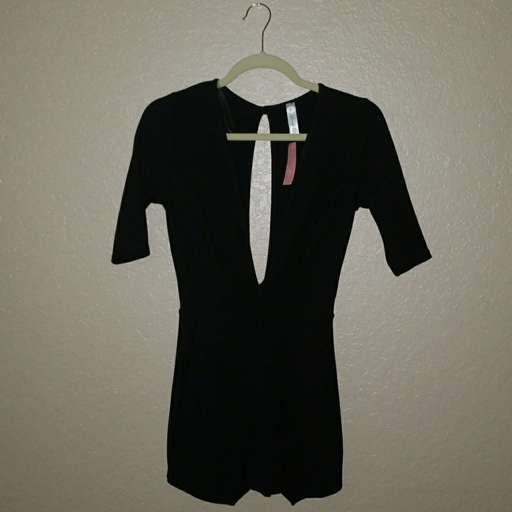 Love Culture Deep V Romper